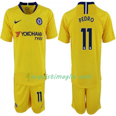 Divisa di Calcio Chelsea Pedro 11 Bambino Trasferta 2018/2019